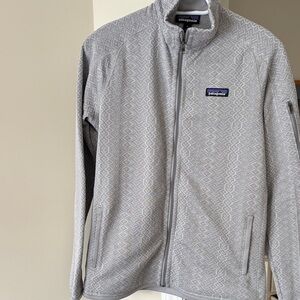 Patagonia Light Gray Patterned Jacket